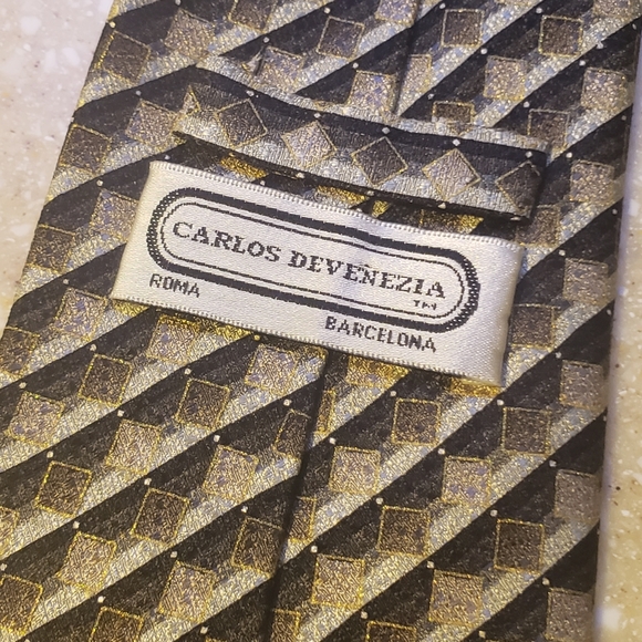 silk Carlos devenezia tie 👔 - Picture 4 of 7